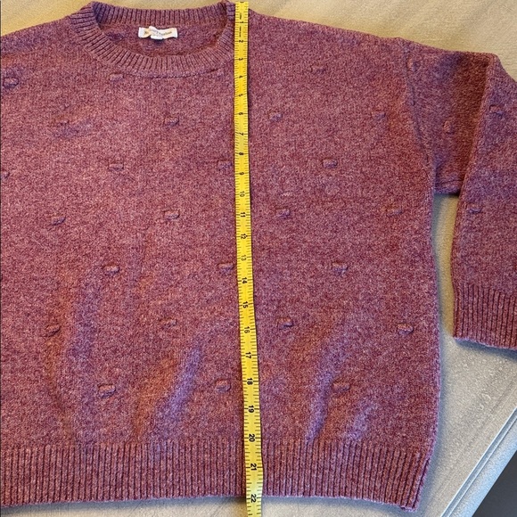 Newbury Kustom Plum Knit Sweater - Picture 5 of 7